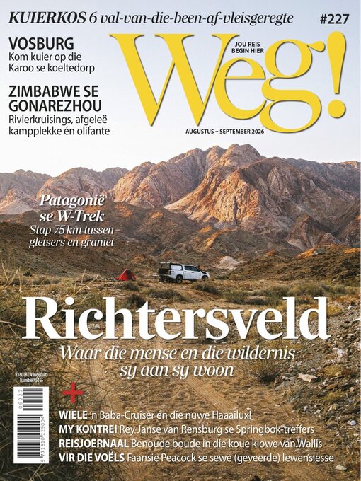 Cover image for Weg!